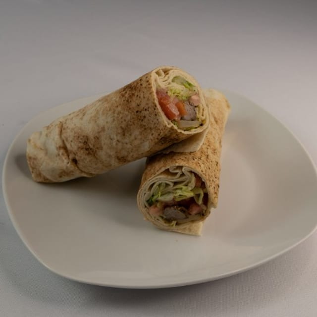 Beef Kabob Wrap.