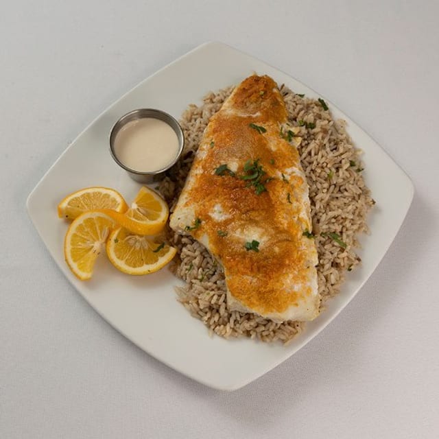 Baked Haddock (entree).