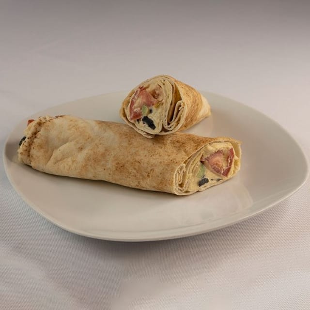 Greek Salad Wrap.
