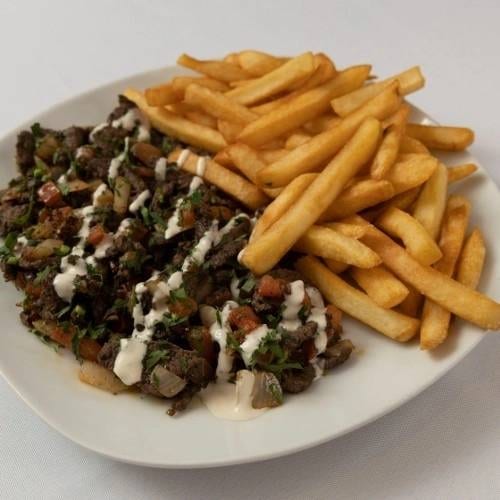 Beef Shawarma Plate.